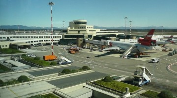 Фото итальянского аэропорта Мальпенса в Милане